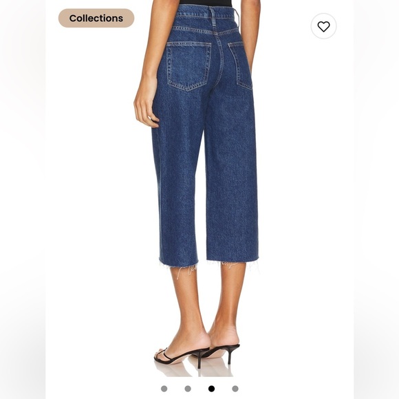 Frame High Rise Easy Capri Jeans - Picture 2 of 6